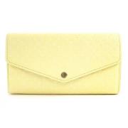 Louis Vuitton Vintage Pre-owned Laeder plnbcker Yellow, Dam