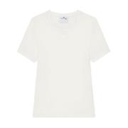 Courrèges Vita T-shirts och Polos White, Dam