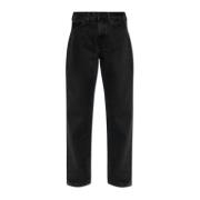 Carhartt Wip Jeans med logotyp Black, Dam