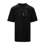 Dsquared2 Herr Slip-On T-shirt Ibra Print Black, Herr