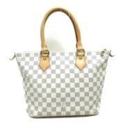 Louis Vuitton Vintage Pre-owned Canvas louis-vuitton-vskor White, Dam