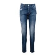 Dsquared2 Knäppta Donna Jeans Vår-Sommarkollektion Blue, Dam