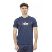 Baldinini Bl Bomull Herr Trend T-shirt Blue, Herr