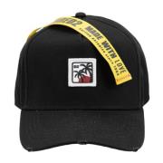 Dsquared2 Sydd Logotyp Baseball Cap Fibbia Black, Unisex