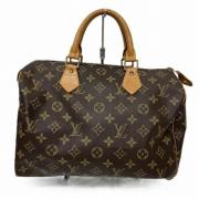 Louis Vuitton Vintage Pre-owned Canvas handvskor Brown, Dam