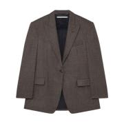 Stella McCartney Oversized Blazer Gray, Dam