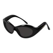 Balenciaga Bb0386S 001 Sunglasses Black, Dam