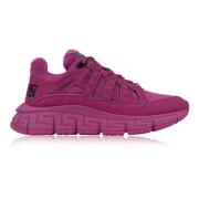 Versace Dam Sneakers med Snörning Pink, Dam