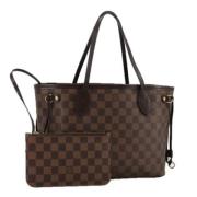 Louis Vuitton Vintage Pre-owned Canvas louis-vuitton-vskor Brown, Dam