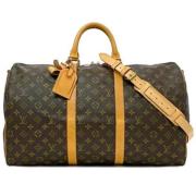 Louis Vuitton Vintage Pre-owned Canvas louis-vuitton-vskor Brown, Dam