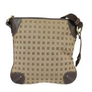 Bally Pre-owned Pre-owned Canvas axelremsvskor Beige, Dam