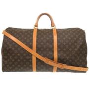 Louis Vuitton Vintage Pre-owned Canvas handvskor Brown, Dam