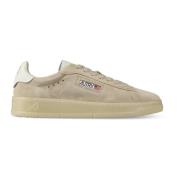 Autry Låga Sneakers Dallas Stil Beige, Herr