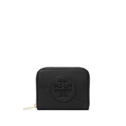 Tory Burch Ella Bio Liten Dragkedjepung Black, Dam