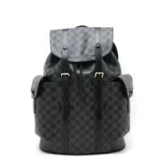 Louis Vuitton Vintage Pre-owned Canvas ryggsckar Black, Herr