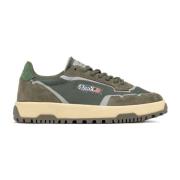 Autry Wildpace Low Suede och Net Sneakers Green, Herr