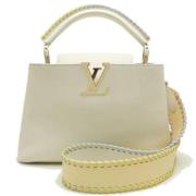 Louis Vuitton Vintage Pre-owned Laeder handvskor Yellow, Dam