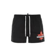 Dsquared2 Midi Boxer Briefs Black, Herr