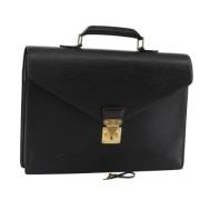 Louis Vuitton Vintage Pre-owned Laeder portfljer Black, Dam