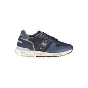 Blauer Bl Sneakers med Kontrastdetaljer Blue, Herr