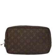 Louis Vuitton Vintage Pre-owned Canvas kuvertvskor Brown, Dam