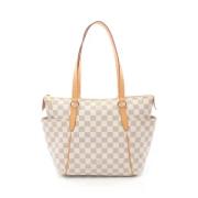 Louis Vuitton Vintage Pre-owned Canvas louis-vuitton-vskor White, Dam