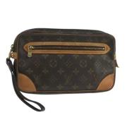 Louis Vuitton Vintage Pre-owned Canvas kuvertvskor Brown, Dam