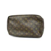 Louis Vuitton Vintage Pre-owned Tyg louis-vuitton-vskor Brown, Dam