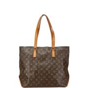 Louis Vuitton Vintage Pre-owned Canvas axelremsvskor Brown, Dam