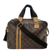 Louis Vuitton Vintage Pre-owned Tyg handvskor Brown, Herr