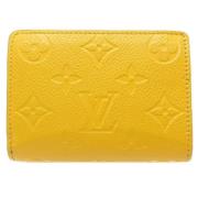 Louis Vuitton Vintage Pre-owned Laeder plnbcker Yellow, Dam