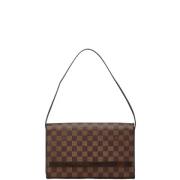 Louis Vuitton Vintage Pre-owned Canvas handvskor Brown, Dam