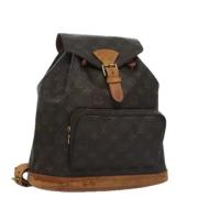 Louis Vuitton Vintage Pre-owned Canvas ryggsckar Brown, Dam