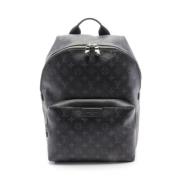 Louis Vuitton Vintage Pre-owned Canvas ryggsckar Black, Dam