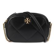 Tory Burch Svart Diamond Quilt Kameraväska Black, Dam