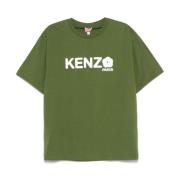 Kenzo Khaki T-shirt och Polo Combo Green, Herr