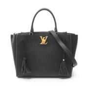 Louis Vuitton Vintage Pre-owned Laeder louis-vuitton-vskor Black, Dam