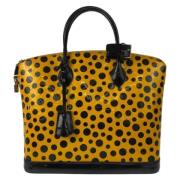 Louis Vuitton Vintage Pre-owned Laeder louis-vuitton-vskor Yellow, Dam