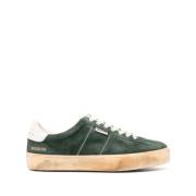 Golden Goose Gröna Sneakers för Män Ss25 Green, Herr