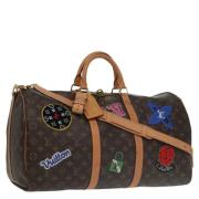 Louis Vuitton Vintage Pre-owned Canvas resvskor Brown, Dam