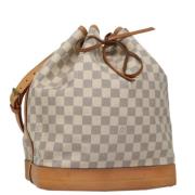 Louis Vuitton Vintage Pre-owned Canvas louis-vuitton-vskor White, Dam