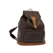 Louis Vuitton Vintage Pre-owned Canvas louis-vuitton-vskor Brown, Dam