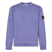 Stone Island Stiliga Sweaters Kollektion Purple, Herr