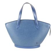 Louis Vuitton Vintage Pre-owned Laeder louis-vuitton-vskor Blue, Dam