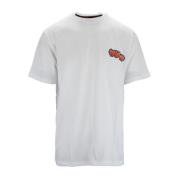 Sprayground Grafiskt Tryck Bomull Herr T-shirt White, Herr