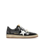 Golden Goose Svart Ball Star Sneakers Black, Dam