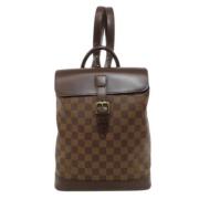 Louis Vuitton Vintage Pre-owned Canvas louis-vuitton-vskor Brown, Dam