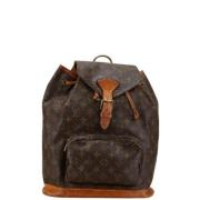 Louis Vuitton Vintage Pre-owned Canvas ryggsckar Brown, Dam