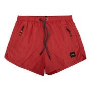 F**k Herr badshorts med dragsko Red, Herr