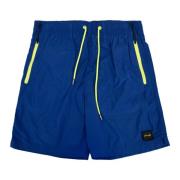 F**k Herr badshorts med dragsko Blue, Herr